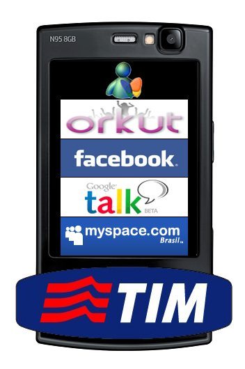 Tim orkut facebook myspace msn