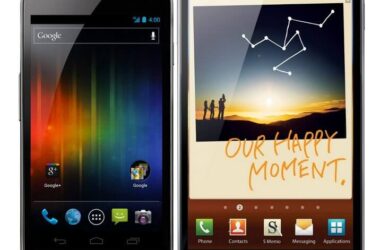 Samsung galaxy nexus galaxy note android vs. X
