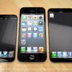 Here are the two mock ups on the left and right of the current iphone 5