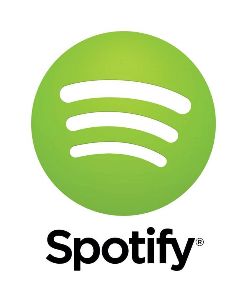 Spotify logo primary vertical light background rgb