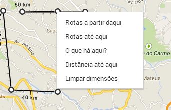 Google maps adiciona funcionalidade para calcular distâncias entre pontos customizados Google-maps-distancias
