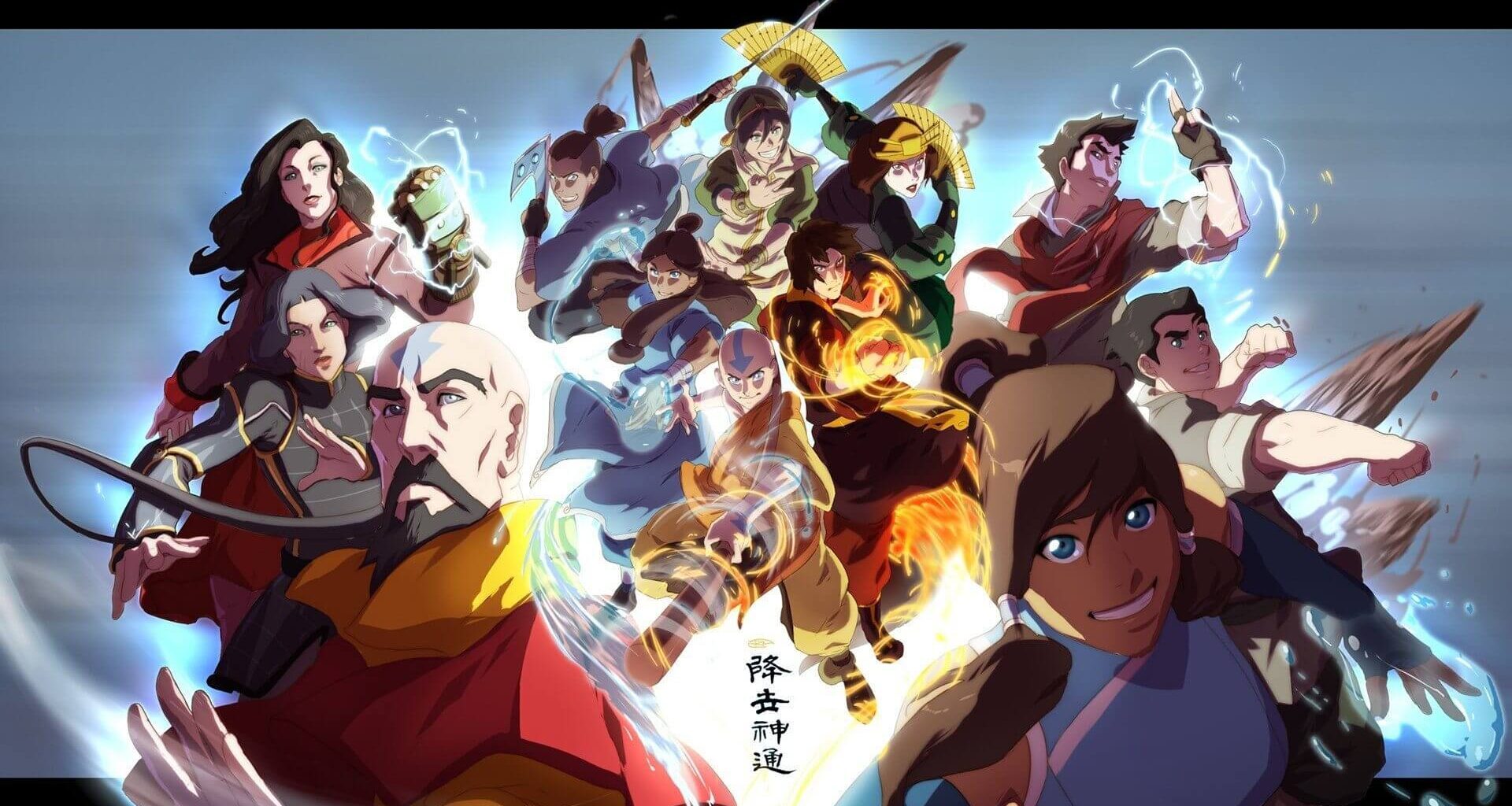 Avatar the legend of korra widescreen wallpaper
