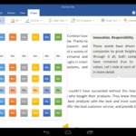 Word for android preview 3