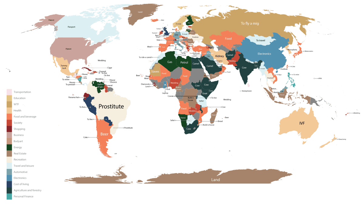 World1 Karte Google Words