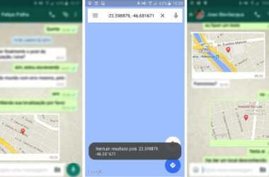 Erro localizacao whatsapp maps google