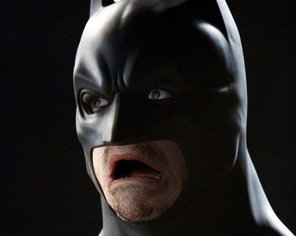 Shocked batman reaction meme