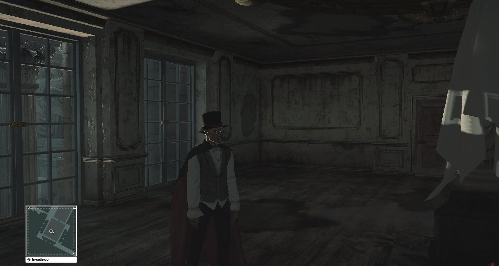 Hitman traje mgico vampiro vampire magician disguise