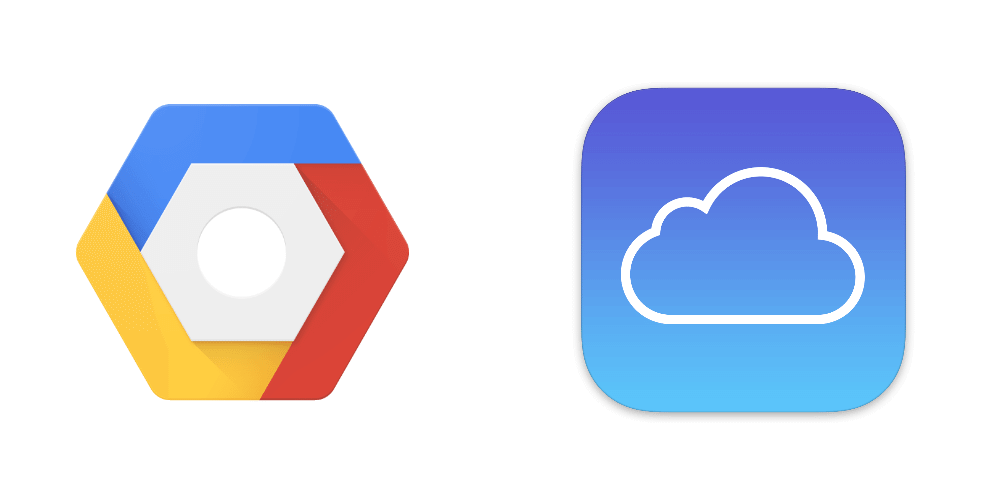 Icloud google cloud platform