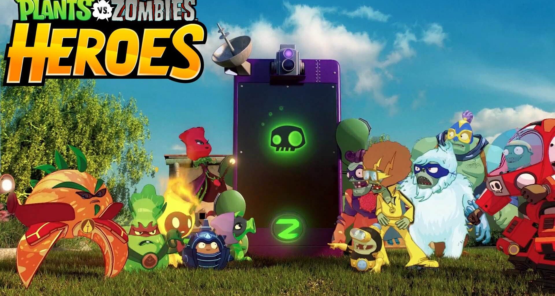 Screenshot of Plants vs. Zombies: Heroes (Android, 2016) - MobyGames