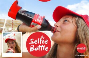 Garrafa selfie coca cola