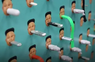 Pendrive coreia do norte