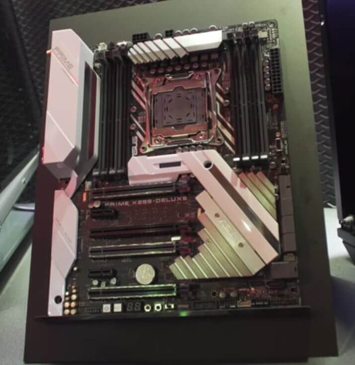Novas placas-mãe asus são lançadas com chipset x299 da intel Placa-mãe prime x299 deluxe