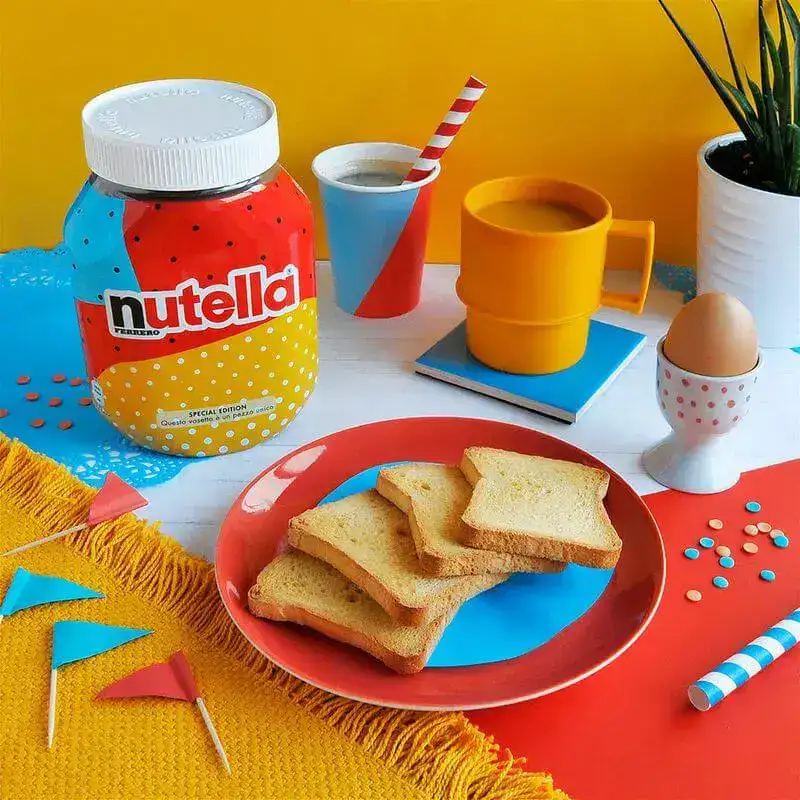 Nutella einzigartiges Verpackungsdesign Produkte dezeen 2364 col 0