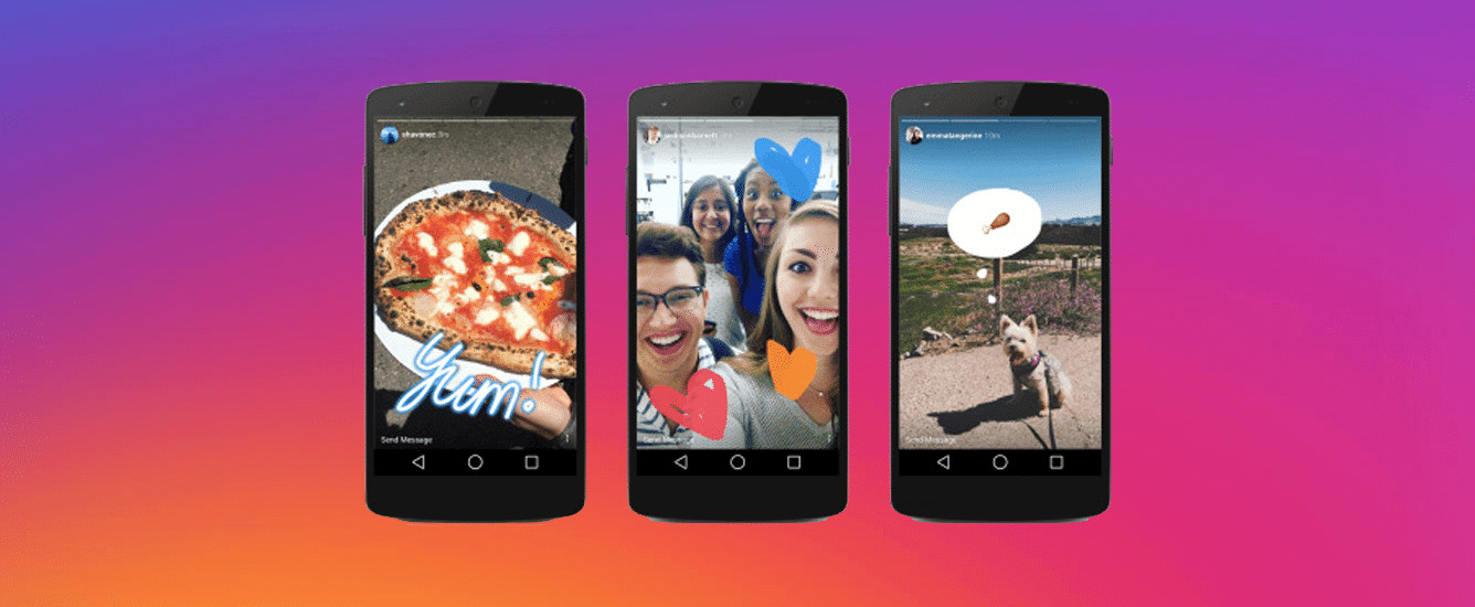 membuat cerita instagram