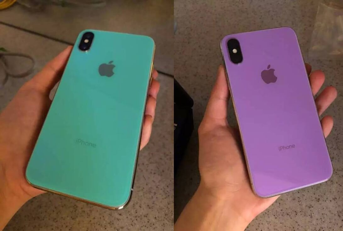 Iphone x de 2018 poderá ter opções em roxo e verde