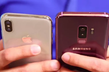 galaxy s9 vs iphone x
