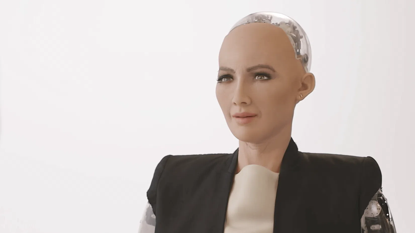 Robot sophia est l'une des oratrices du latam retail show Robot sophia est l'une des oratrices du latam retail show