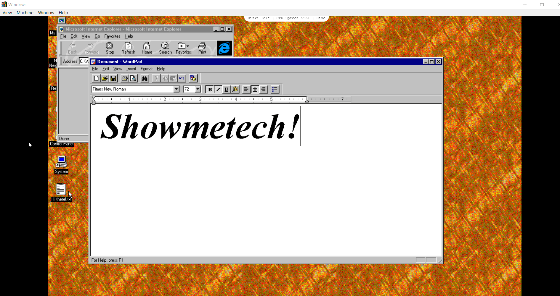 Descarga esta app y recuerda el atrasado windows 95 prueba de la aplicación de windows 95