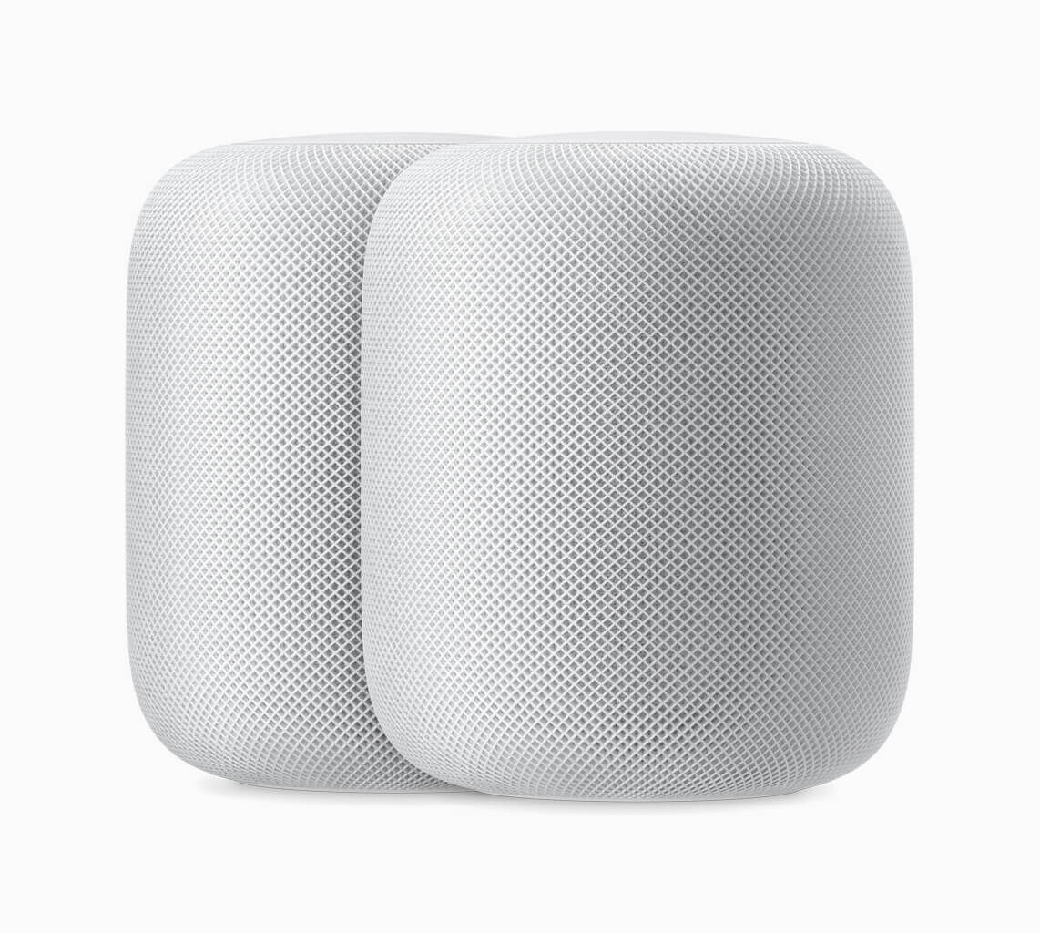 Apple homepod 2up white 09122018