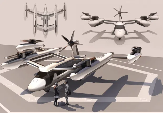 Brasil está entre os finalistas para receber o uber air Vtol é uma aeronave com decolagem e pouso vertical