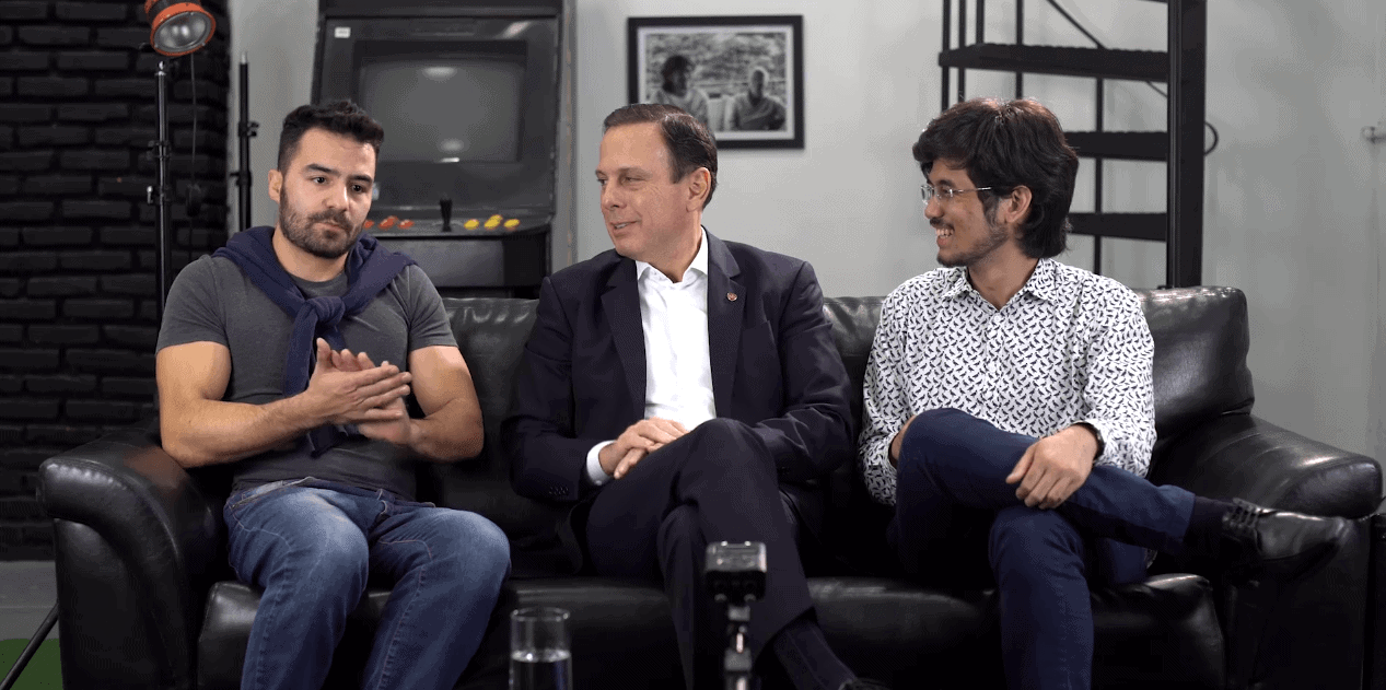 João doria no teste do sofá