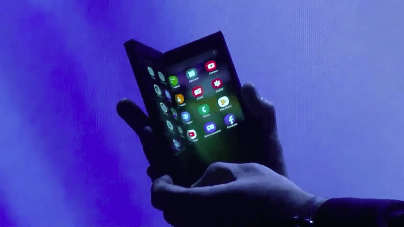 Téléphone pliable Samsung