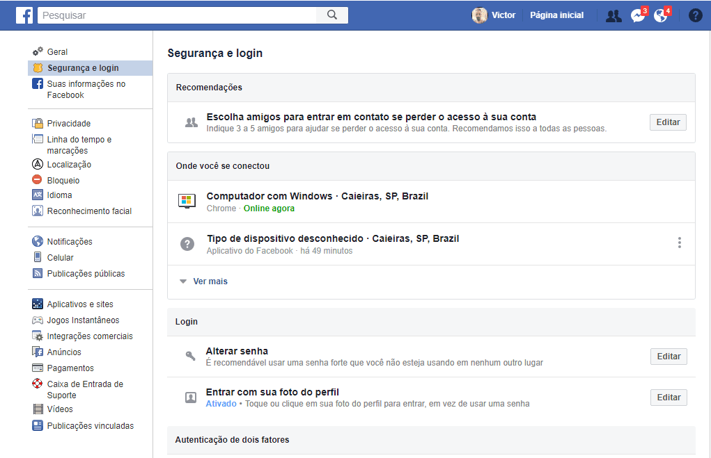Scopri come capire se i tuoi dati vengono rubati dagli hacker Strumento di Facebook per scoprire possibili attacchi di hacker