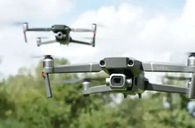 Mavic 2 pro with zoom in the air
