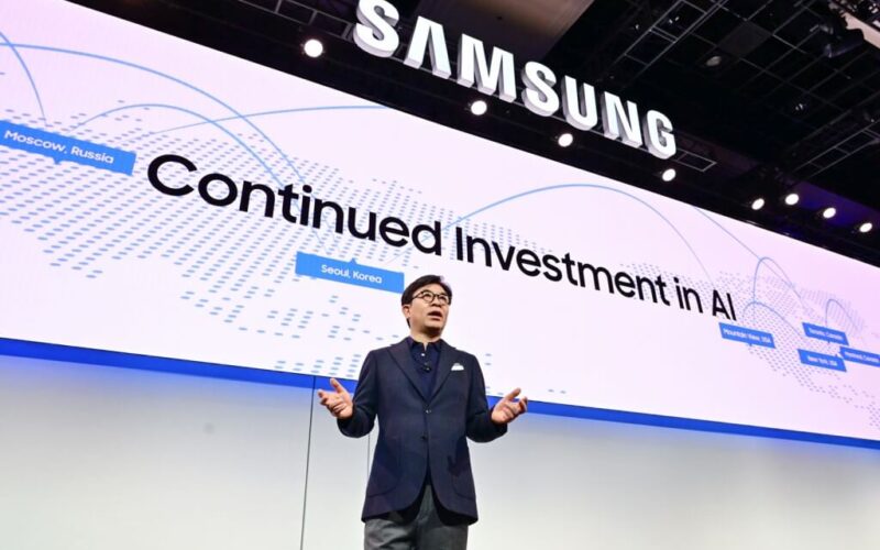 HS Kim President and CEO of Consumer Electronics Division Samsung Electronics at CES 2019 Samsung Press Conference 1 1024x666