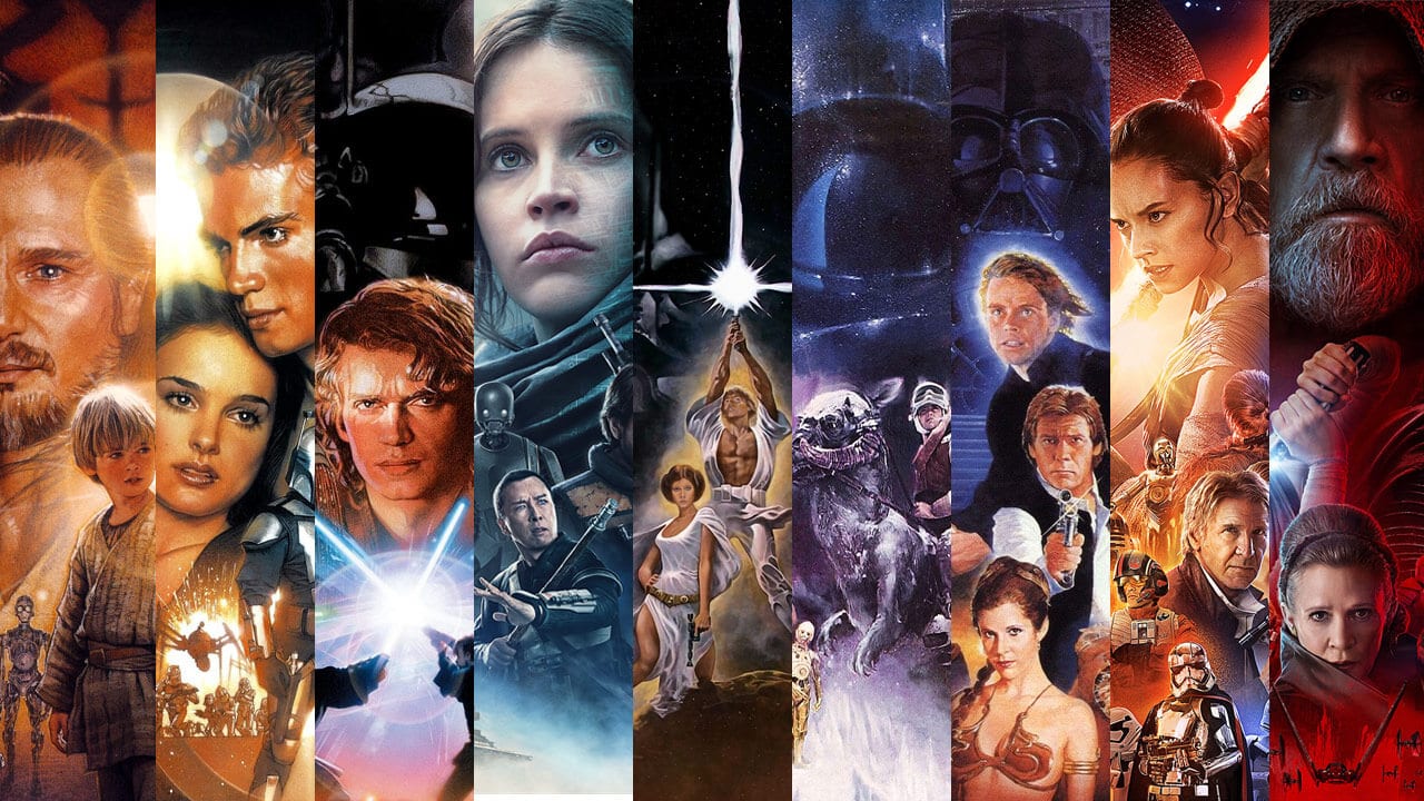 Star wars movie posters