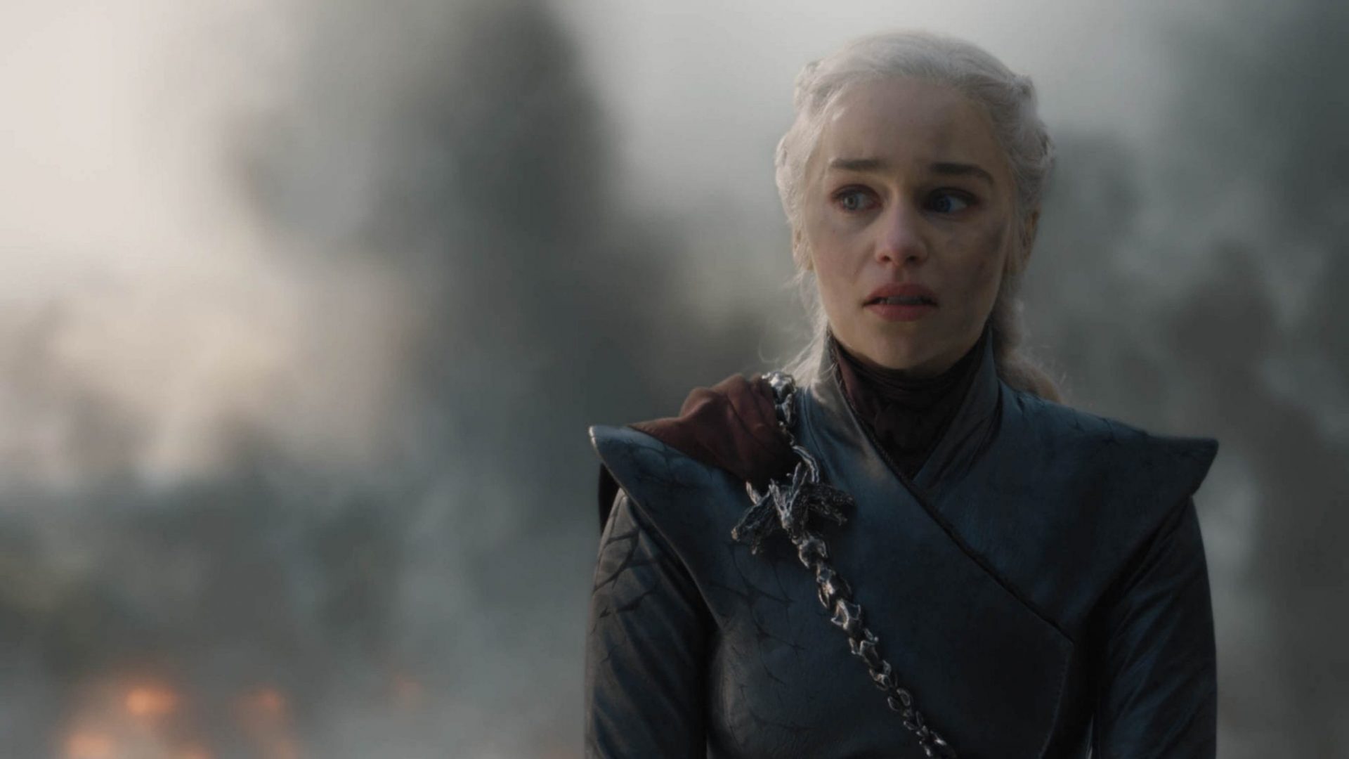 Daenerys no quinto episódio da oitava temporada de game of thrones.