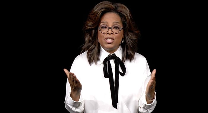 Oprah será uma das artistas mais envolvidas com o apple tv+