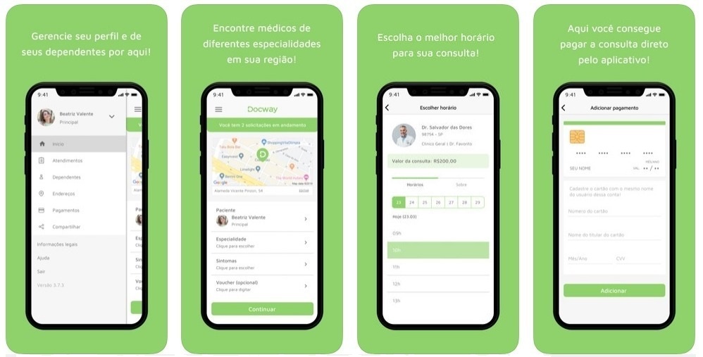 Docway é um dos principais apps de saúde do brasil. A plataforma conecta o usuário ao médico, sem filas e esperas. São mais de 55. 000 usuário, 4. 600 médicos cadastrados e 440 cidades contempladas.