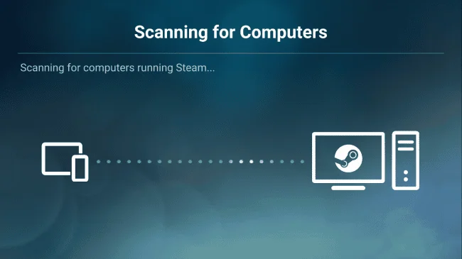 Saiba como jogar todos os seus games do steam no smartphone Ao iniciar o app do steam link. Ele deve reconhecer automaticamente a conexão de seu pc com o smartphone