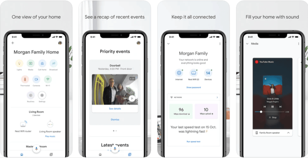 32 apps do google para android e iphone que você precisa conhecer Interface do aplicativo google home para android e iphone