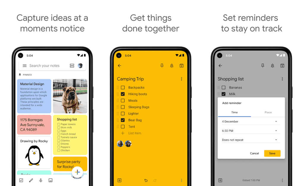 32 apps do google para android e iphone que você precisa conhecer Aplicativo de listas, google keep para android e iphone
