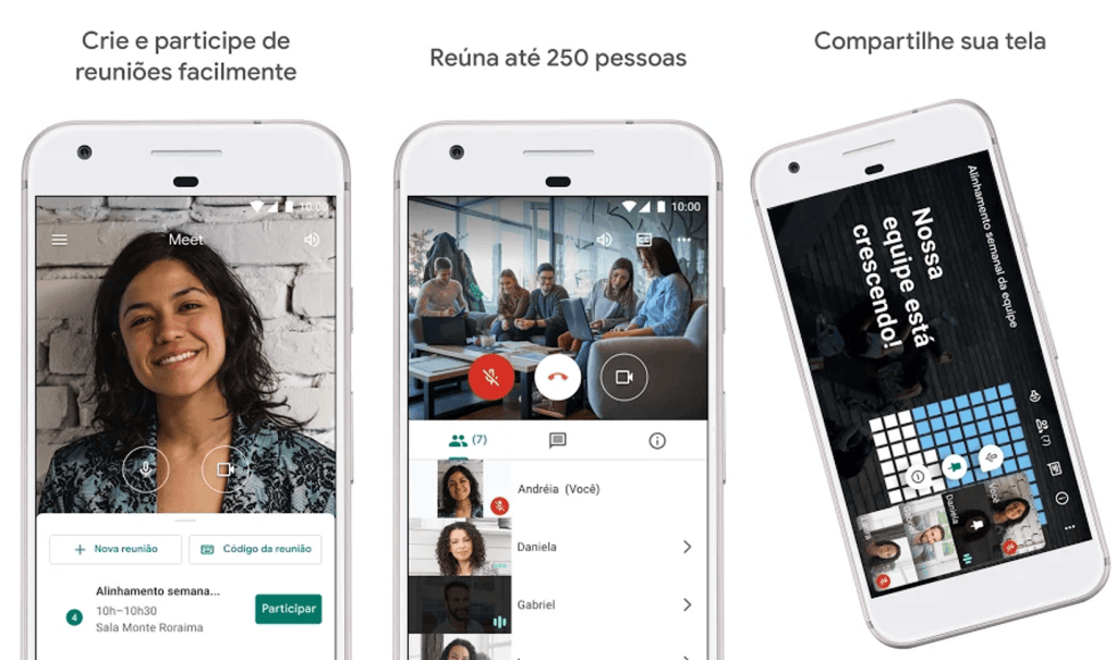 32 apps do google para android e iphone que você precisa conhecer Google meet, app para videochamadas para android e iphone