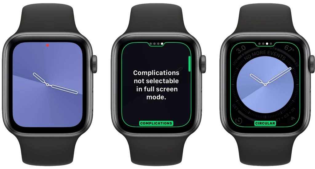 Watchos 6: confira todas as novidades que chegam para o apple watch Com a face gradiente é possivel personalizar tons de degrade.