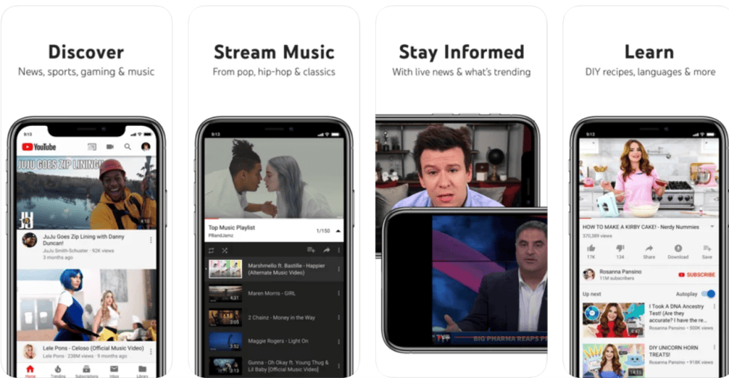 32 apps do google para android e iphone que você precisa conhecer Youtube, plataforma de vídeos para android e iphone