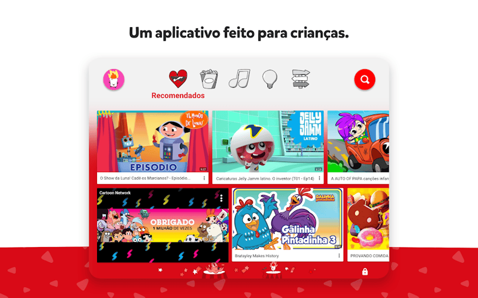 32 apps do google para android e iphone que você precisa conhecer Aplicativo youtube kids para android e iphone