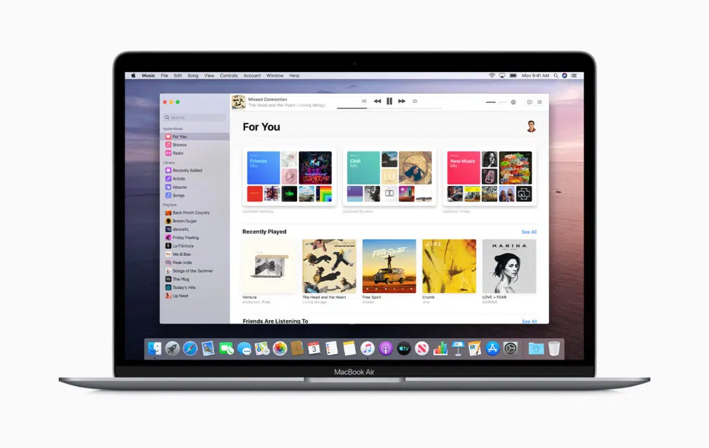 Macos catalina: confira todas as novidades que chegam para imac e macbook Aplicativo música funciona em torno do apple music