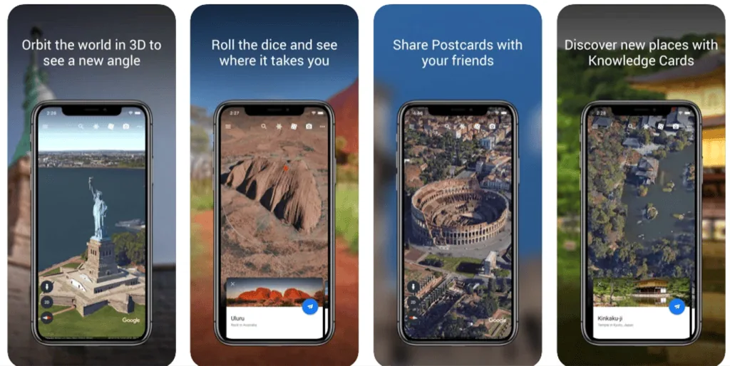 32 apps do google para android e iphone que você precisa conhecer Aplicativo google earth para android e iphone