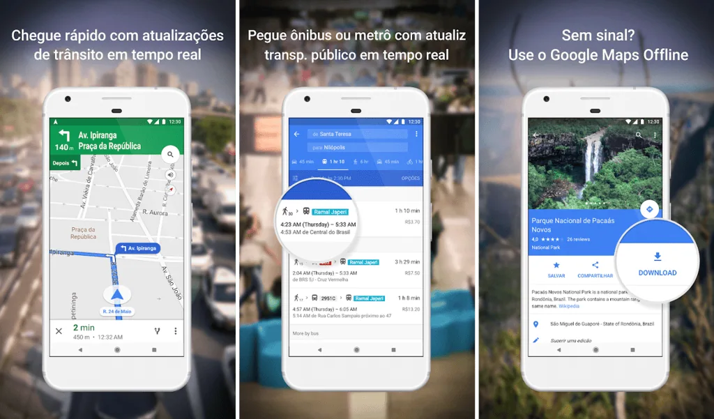 32 apps do google para android e iphone que você precisa conhecer Google maps para android e iphone