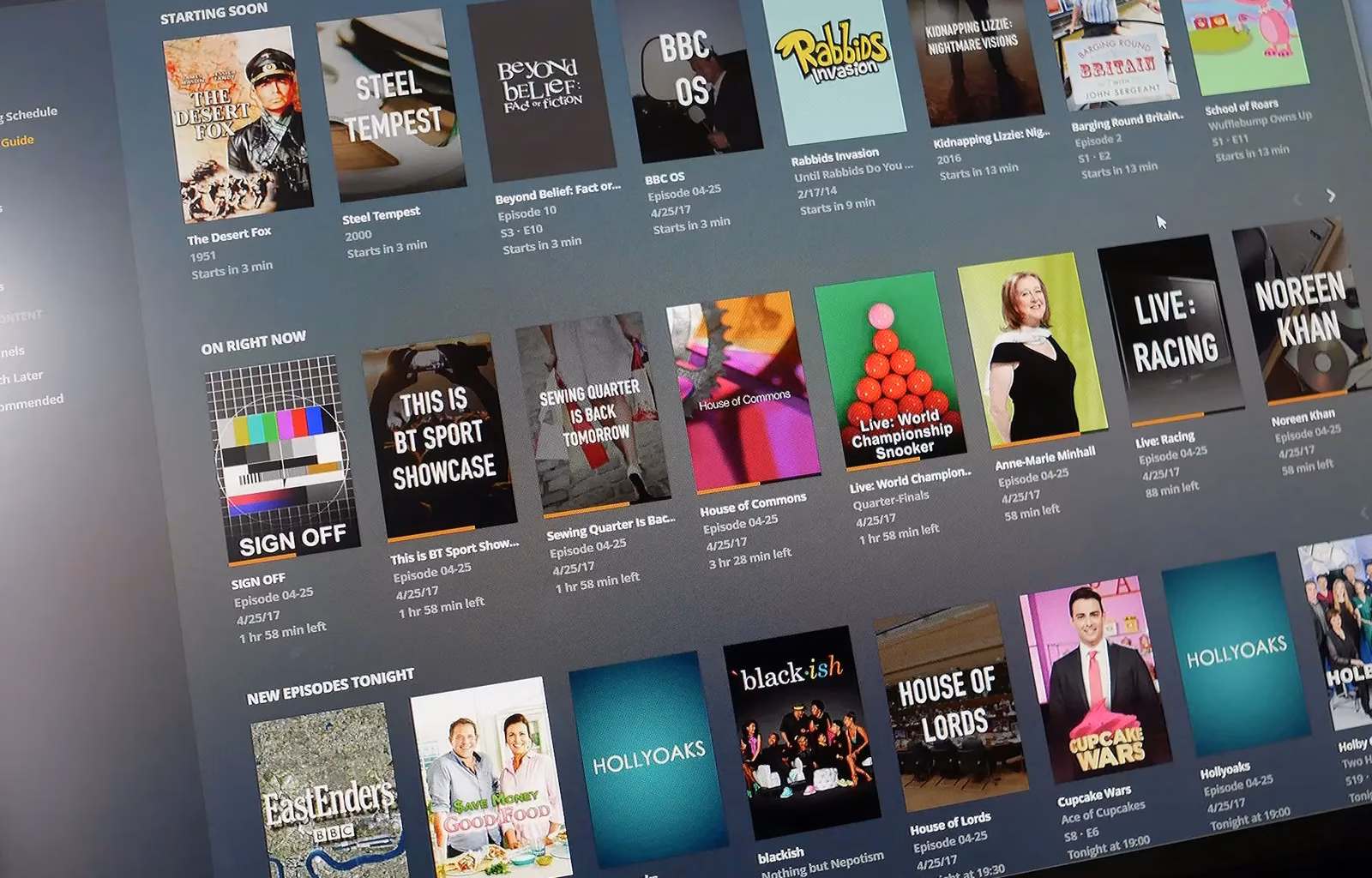 Plex dvr hero