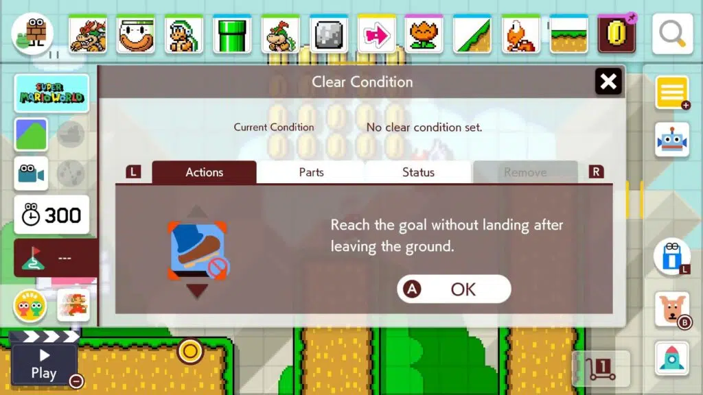 Super mario maker 2: confira 10 dicas para construir suas fases e desafiar jogadores As condições de conclusão adicionam mecânicas exclusivas as suas fases