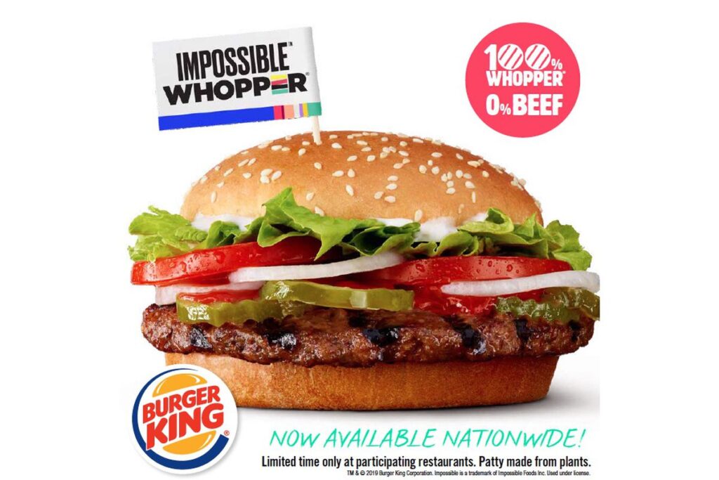 Foodtech -impossible whopper