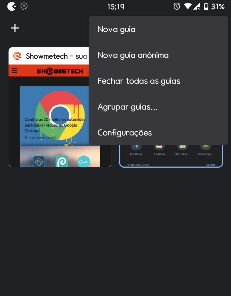 Google chrome para android: 15 dicas e truques para extrair todo o potencial do navegador Alternar abas chrome