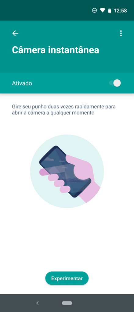 Motorola one vision e one action: 30 dicas e truques para aproveitar ao máximo esses smartphones Câmera instantânea moto one vision