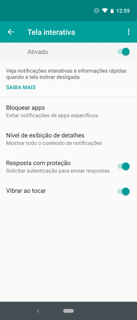 Motorola one vision e one action: 30 dicas e truques para aproveitar ao máximo esses smartphones Tela interativa do moto vision