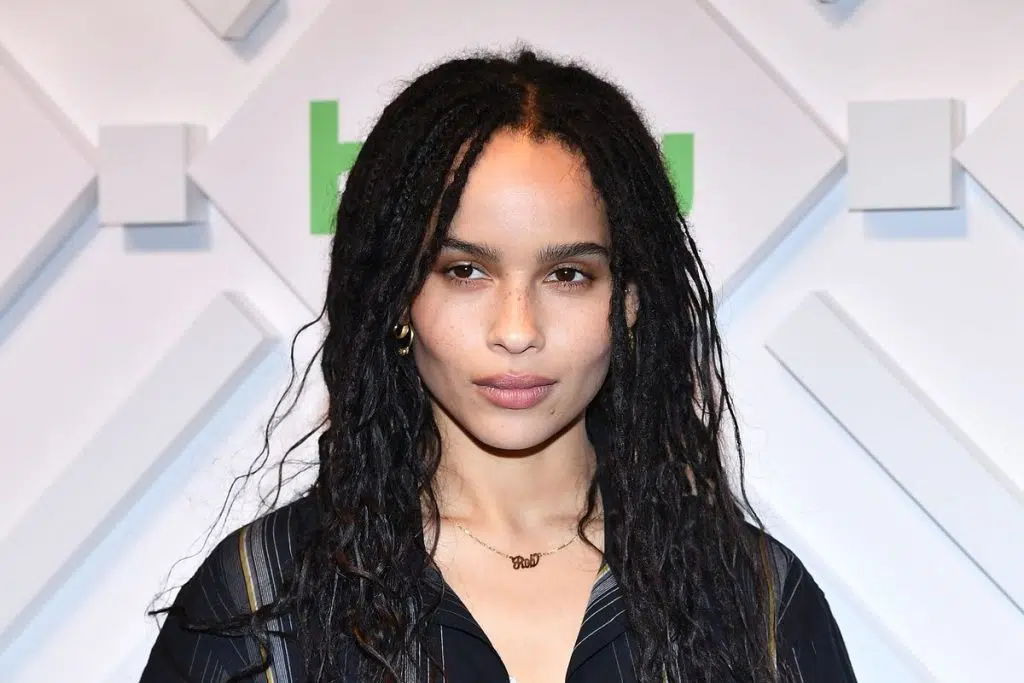 باتمان: زوي كرافيتز تلعب دور المرأة القطة مع روبرت باتينسون يعمل Zoë Kravitz على قناة HBO's Big Little Lies وقد قام بالتعبير عن الرسوم المتحركة Lego Batman: The Movie (2017)